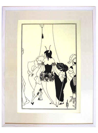 A.BEARDSLEY オーブリー・ビアズリー『プラトニックな嘆き』 A.BEARDSLEY オーブリー・ビアズリー『プラトニックな嘆き