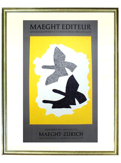 ☆ジョルジュ ブラック（GEORGES BRAQUE）☆リトグラフ・リトグラフ