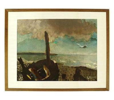 ｃジョルジュ・ブラックのリトグラフ ☆ジョルジュ ブラック（GEORGES BRAQUE）☆リトグラフ