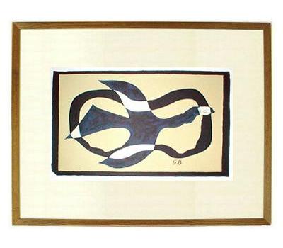 特別オファー ☆ジョルジュ ブラック（GEORGES BRAQUE）☆リトグラフ 絵画