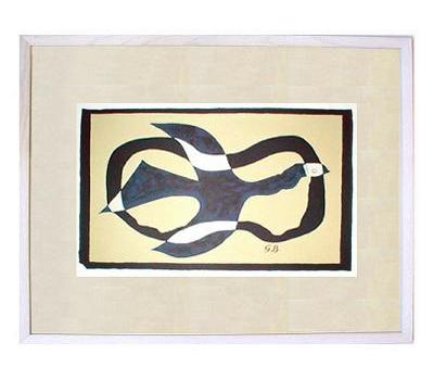 bジョルジュ・ブラックのリトグラフ ☆ジョルジュ ブラック（GEORGES BRAQUE）☆リトグラフ