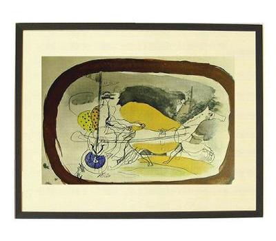 ES BRAQUE ジョルジュ ブラック リトグラフ ポスター　画廊 ☆ジョルジュ ブラック（GEORGES BRAQUE）☆リトグラフ・リトグラフ
