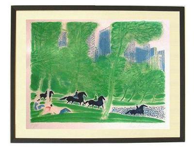 ☆アンドレ ブラジリエ（ANDRE BRASILIER）☆リトグラフ・リトグラフ