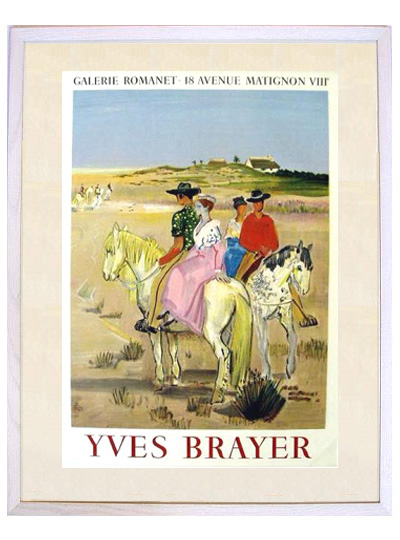 ムルロー・パリ　アート展ポスター『イブ・ブライエ』リトグラフ 0422N brayer_br103_f_424wt.jpg