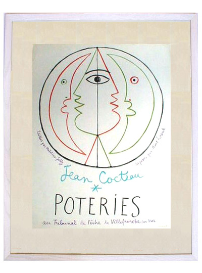 ☆ジャン コクトー（JEAN COCTEAU）☆リトグラフ・リトグラフポスター
