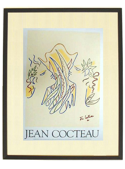 ☆ジャン コクトー（JEAN COCTEAU）☆リトグラフ・リトグラフポスター