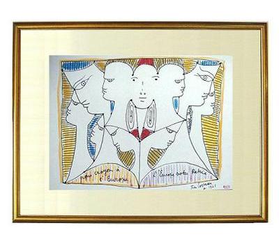 KNAPFORD POSTER MARKET | Jean Cocteat - Villefranche sur mer