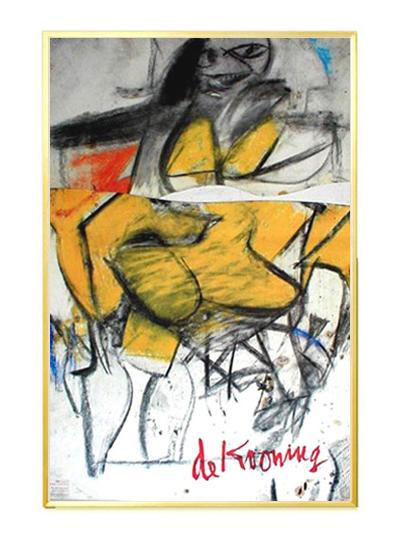 ウーマン5/ウィリアム デ クーニング/ポスター de_kooning_de006_f_1280g.jpg
