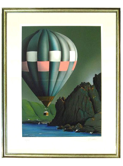 Jean-Paul Donadini 絵画 「天と地の間」 サイン入 リトグラフ ☆ジャン=ポール ドナディニ（JEAN=PAUL DONADINI）☆リトグラフ