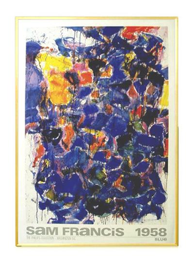 サム・フランシス　Sam Francis  シルクスクリーン　Untitled サム・フランシス「Untitled」リトグラフ :: 絵画買取・販売