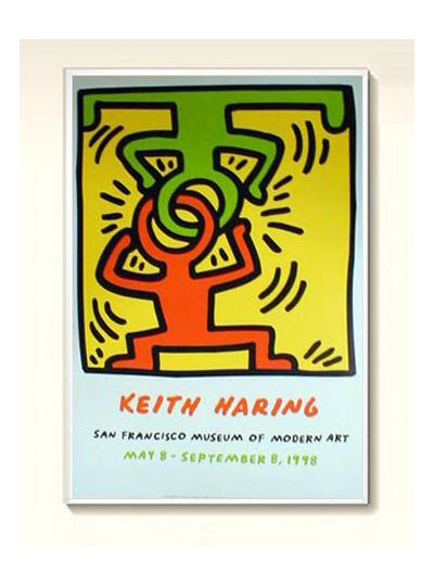 キース・ヘリング リトグラフ ポスター ☆キース ヘリング（KEITH HARING）☆リトグラフ・リトグラフ