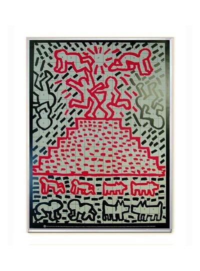 キース・ヘリング リトグラフ ポスター 1986/キース・ヘリング【Keith Haring】ポスター | アトリエフォロン