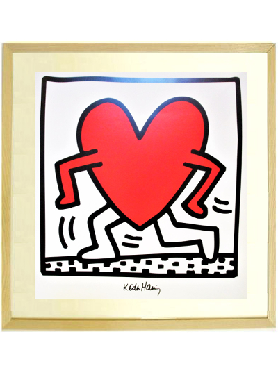 レア！限定版リトグラフ Keith Haring キースヘリング 【送料無料】 絶版洋古書・稀少本】キース・ヘリング Keith haring Tony