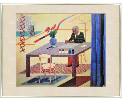 ☆デビッド ホックニー（DAVID HOCKNEY）☆リトグラフ・リトグラフ