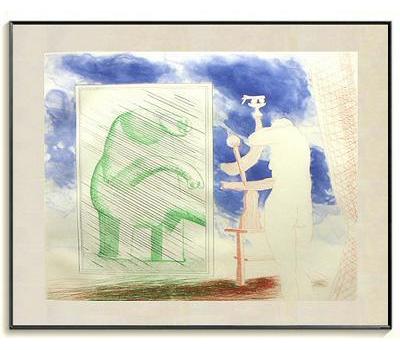 ☆デビッド ホックニー（DAVID HOCKNEY）☆リトグラフ・リトグラフ