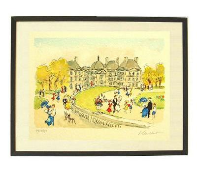 Urban Huchet（ウルバン・ユシェ／ウーシェ） リトグラフ