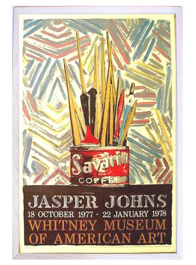 ジャスパー・ジョーンズ Jasper Johns オフセットリトグラフ『2