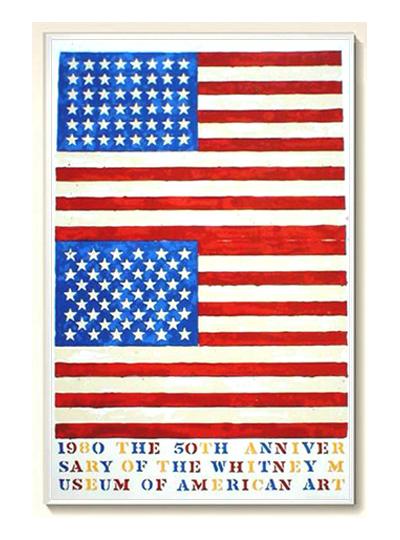 ☆ジャスパージョーンズ（JASPER JOHNS）☆リトグラフ