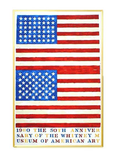 ☆ジャスパージョーンズ（JASPER JOHNS）☆リトグラフ