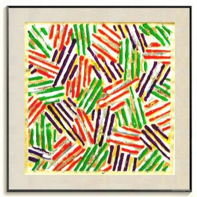 ☆ジャスパージョーンズ(JASPER JOHNS)☆リトグラフ・リトグラフ ☆ジャスパージョーンズ(JASPER JOHNS)☆リトグラフ・リトグラフ