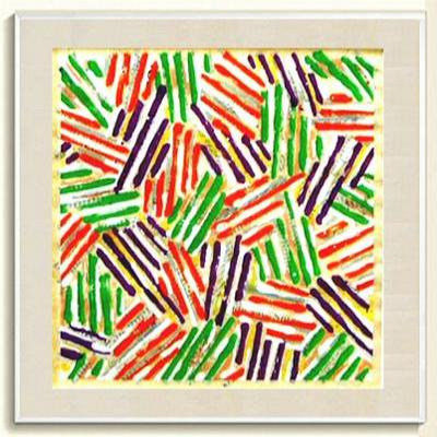 ☆ジャスパージョーンズ（JASPER JOHNS）☆リトグラフ