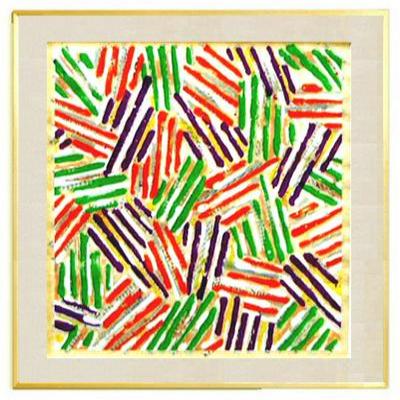 ザック ジャスパージョーンズ 特大 特殊加工アートパネル ザック