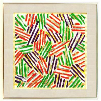 ☆ジャスパージョーンズ（JASPER JOHNS）☆リトグラフ