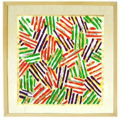 ☆ジャスパージョーンズ（JASPER JOHNS）☆リトグラフ