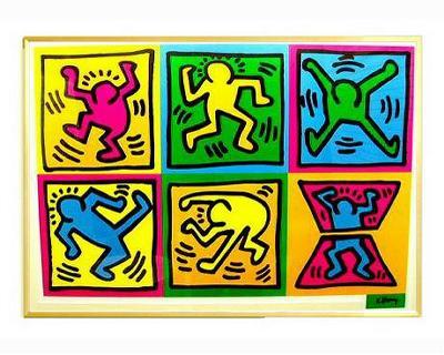 ☆キース ヘリング（KEITH HARING）☆リトグラフ・リトグラフポスター