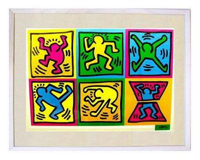 ☆キース ヘリング（KEITH HARING）☆リトグラフ・リトグラフポスター