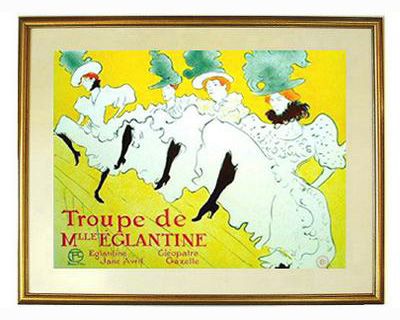 H・T-Lautrec、Troupe De Mlle、希少画集画、状態良好 lautrec_la057_f_482g.jpg