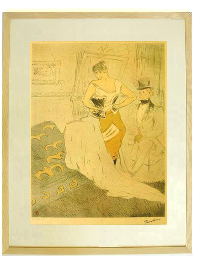 ☆トゥールーズ ロートレック（HENRI MARIE RAYMOND DE TOULOUSE