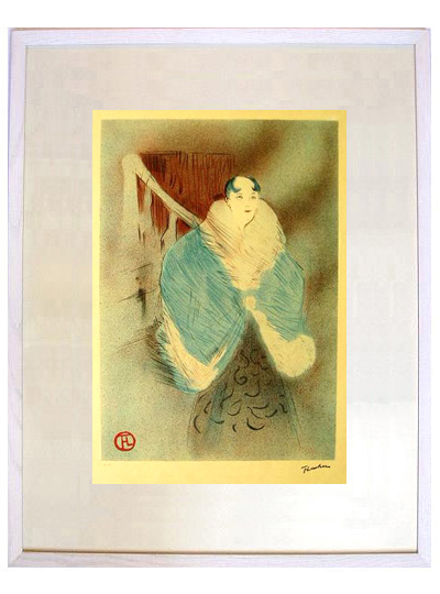 フランス製額装◆ロートレック『LA VACHE ENRAGEE』シルクスクリーン フランス製額装◇ロートレック『LA VACHE ENRAGEE』シルクスクリーン