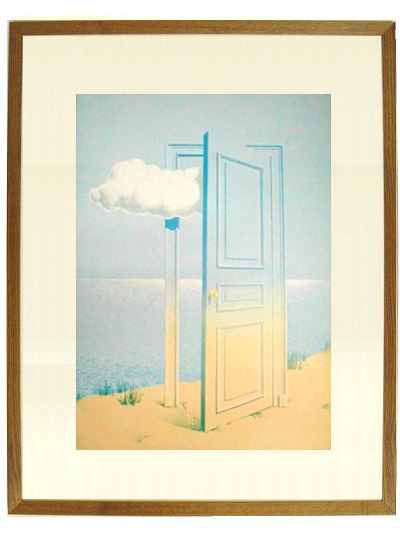 マグリット　リトグラフ「奇跡の国」 ☆ルネ マグリット（RENE MAGRITTE）☆リトグラフ・リトグラフポスター