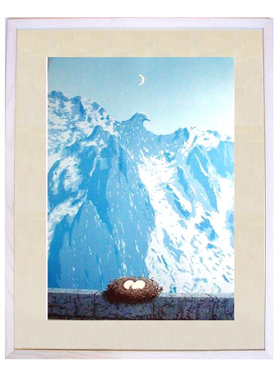 油絵 模写 マグリット 91x73cm 油絵 模写 マグリット 91x73cm 油絵