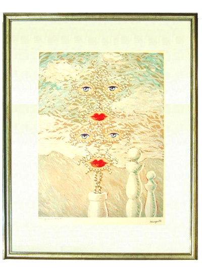 ☆ルネ マグリット（RENE MAGRITTE）☆リトグラフ・リトグラフポスター