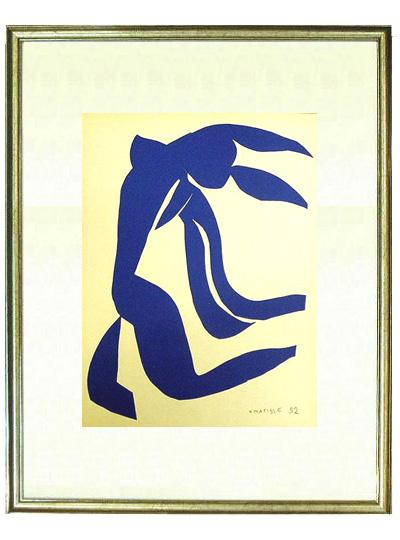 H. Matisse 1952 複製シルクスクリーンアート H. Matisse 1952 複製シルクスクリーンアート H. Matisse 1952 複製