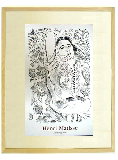 Matisse アンリ マチス【黄色いドレスの女性 】エスタンプ リトグラフ Henri Matisse | Lula JAPAN [ルラ ジャパン]