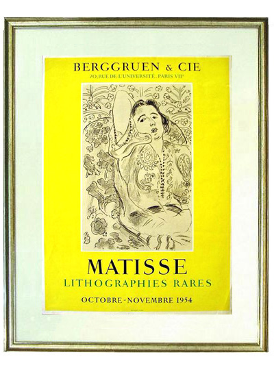 ☆アンリ マティス（HENRI MATISSE）☆リトグラフ・リトグラフ