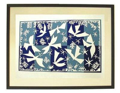 H. Matisse 1952 複製シルクスクリーンアート H. Matisse 1952 複製シルクスクリーンアート H. Matisse 1952 複製