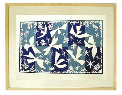 マティス、シルクスクリーン、 Henri Matisse アンリ・マティス イカロス シルクスクリーン