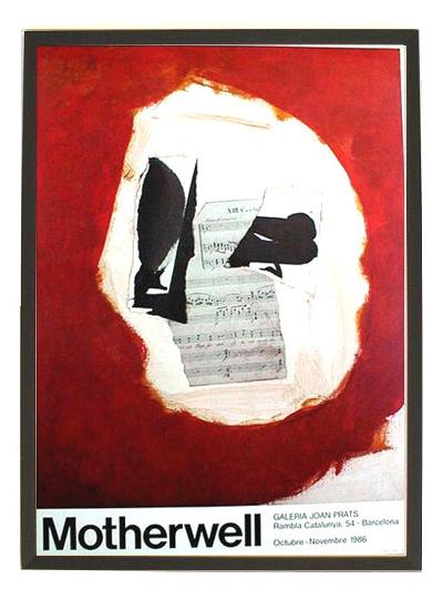 額装済/Beside the Sea/ロバート マザーウェル/アートポスター ロバート・マザウェル ポスター Beside the Sea # 1 1962|アート