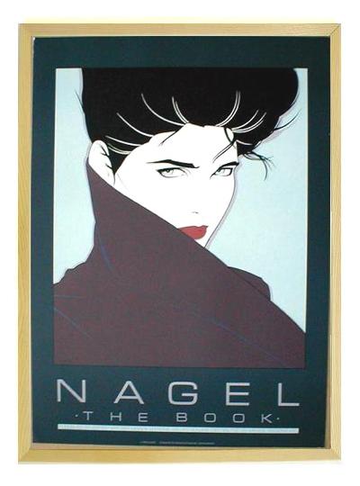 PATRICK NAGEL リトグラフポスター Rare Vintage Retro PATRICK NAGEL 1980's Art Book Picture