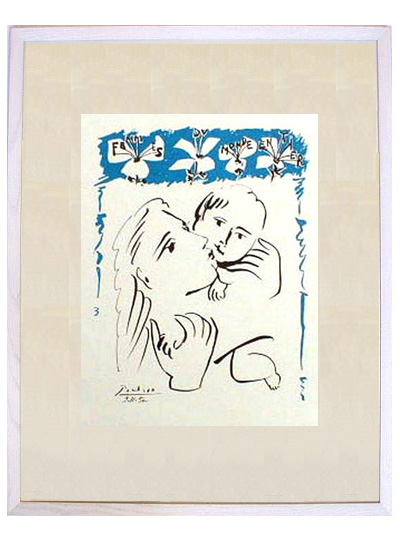 ピカソ　リトグラフ　カマキリ ☆パブロ ピカソ（PABLO PICASSO）☆ パブロ ピカソ等 期間限定