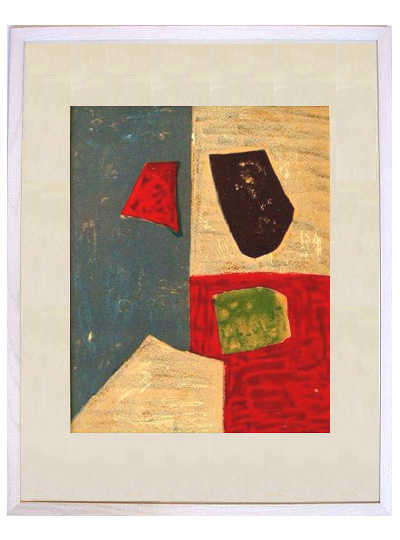 セルジュ・ポリアコフ、コンポジション、希少画集画、新品額装付、状態良好 Amazon.co.jp: JHA 絵画 アート額絵 世界の名画