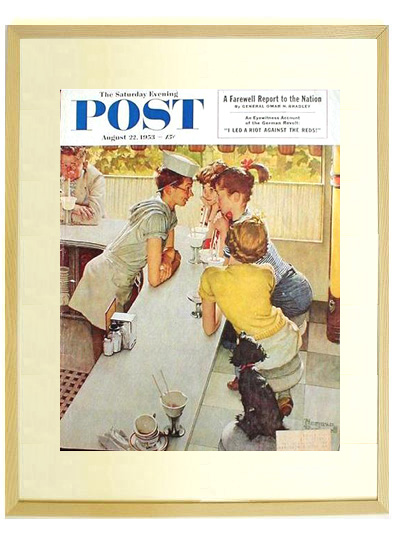 ノーマン・ロックウェル 注射 ノーマン・ロックウェル【注射の前に】 ガレリア・フラン