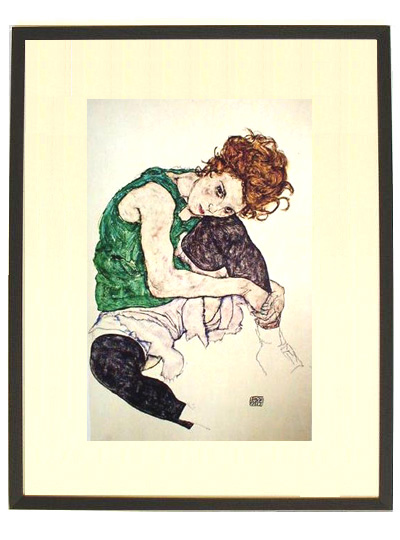 エゴン・シーレ 肉筆 Barney Hollis 水墨画 New York エゴン・シーレ 肉筆 Barney Hollis 水墨画 New York - メルカリ