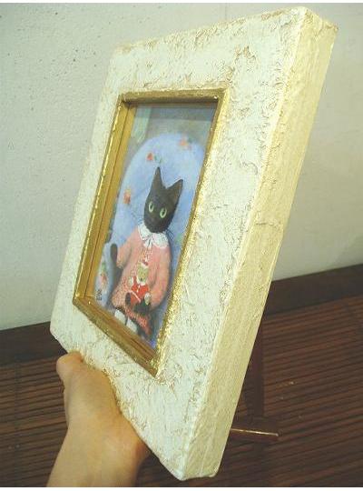 【アート作品】諏訪憲二作 猫の星屑実験室 額装品 アート作品】諏訪憲二作 猫の星屑実験室 額装品 アート作品】諏訪憲二