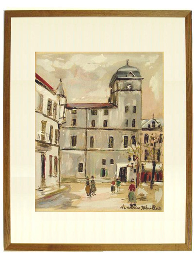 ☆モーリス ユトリロ（MAURICE UTRILLO）☆リトグラフ・リトグラフ