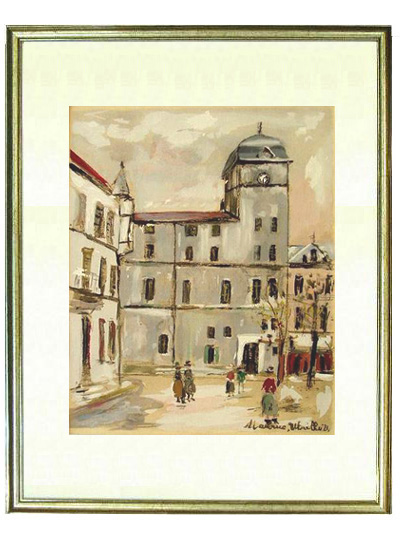 ☆モーリス ユトリロ（MAURICE UTRILLO）☆リトグラフ・リトグラフ